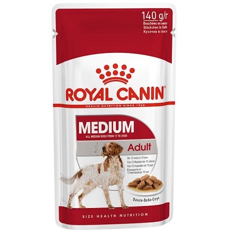 Royal Canin Medium Υγρή Τροφή Σκύλου (Φακελάκι) 140gr