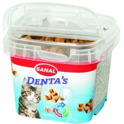 SANAL Λιχουδία γάτας Dentas cup 75g