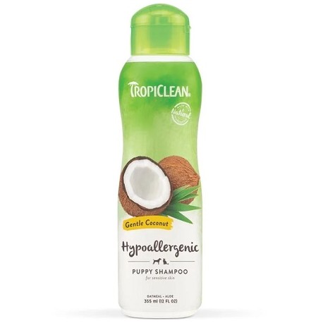 TropiClean Hypoallergenic Puppy Shampoo Καρύδα 355ml