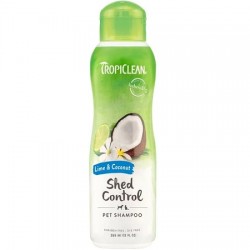 TropiClean Shed Control Shampoo Λάιμ & Καρύδα 355ml