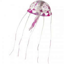 AQUA DELLA διακοσμητικό Jelly Fish S Ρόζ 6x6x18cm