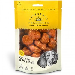 CELEBRATE GRAIN FREE CHICKEN & RICE BALL Λιχουδιά σκύλου 100gr