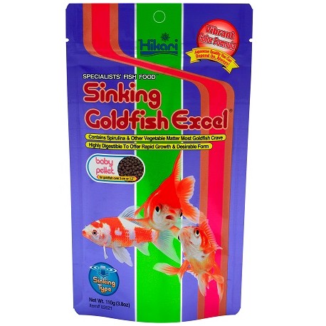 Hikari Sinking Goldfish Excel baby pellet 100g