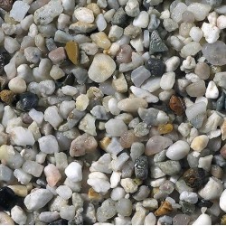 AQUA DELLA Aquarium gravel light coarse 3-6mm-1kg