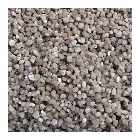 AQUA DELLA Aquarium gravel quartz grey 2-3mm-1kg