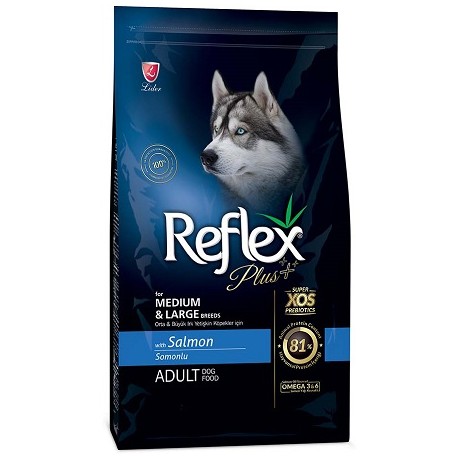 Reflex Adult Medium & Large Salmon 15kg