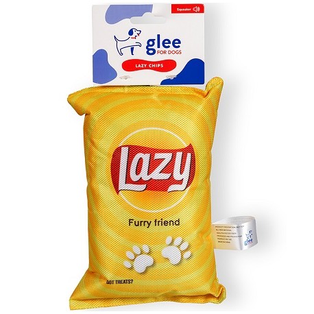 GLEE παιχνίδι σκύλου LAZY CHIPS Squeaky 20x15cm