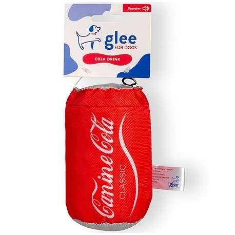 GLEE παιχνίδι σκύλου COLA DRINK Squeaky 14cm