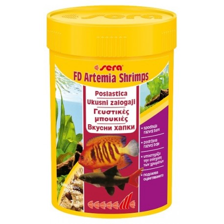 sera FD-Artemia Shrimps 100ml/7g