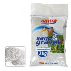 Amtra λευκό χαλαζιακό χαλίκι 1-3mm 2kg