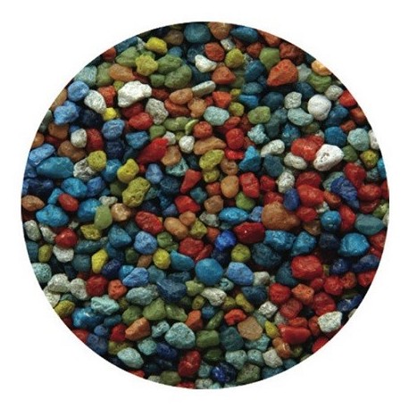 Amtra διακοσμητικό χαλίκι διαφόρων χρωμάτων 2-3mm 1kg