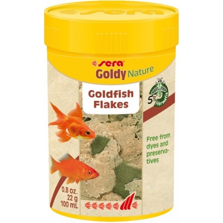 sera Goldy Nature Goldfish Flakes 100ml/22g