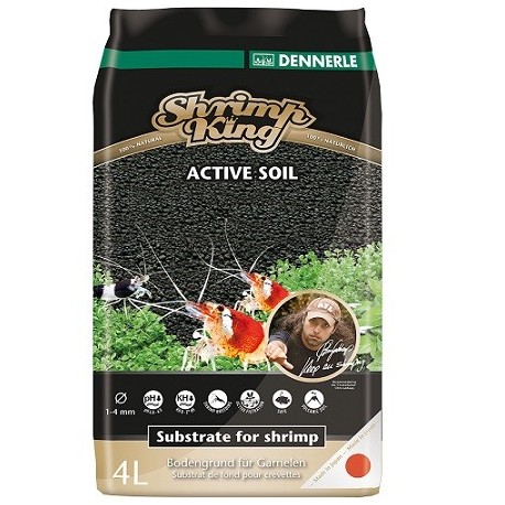 Dennerle Shrimp King Active Soil 1-4mm υπόστρωμα 4L