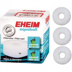 EHEIM 2616080 ενυδ.βαμβάκι για aquaball (60/130/180) 3τεμ.